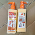 nourishing and repairing turmeric body lotion refreshing and brightening almond moisturizing lotion papaya shower cream 200ml