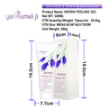 Export papaya exfoliating gel for face and body, deep and gentle cleansing, tomato exfoliating gel, brightening and moisturizing