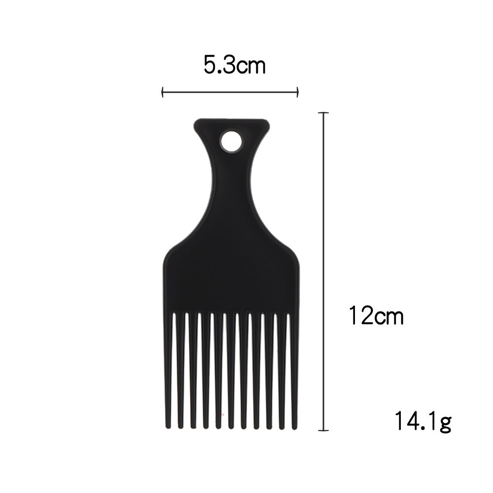 Hairdressing comb cross-border various combs barber shop special comb pointed tail dual-purpose oil head comb can be printed with logo and fixed color