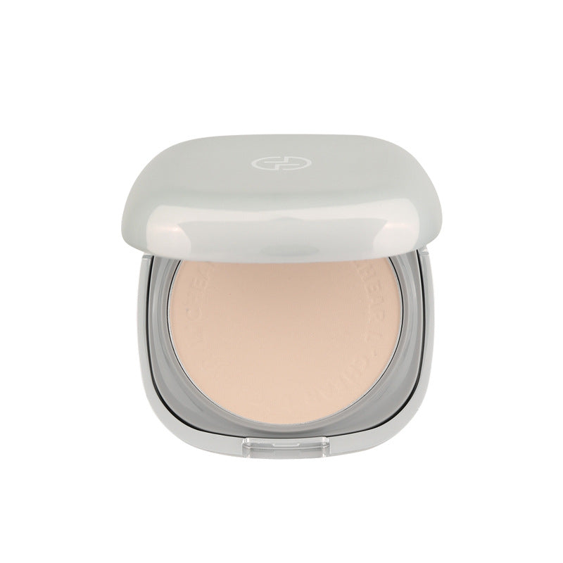 Leqi velvet long-wear pressed powder - dual use (wet & dry), concealing, oil-control, setting, waterproof, smudge-proof, for dry & oily skin, finishing powder