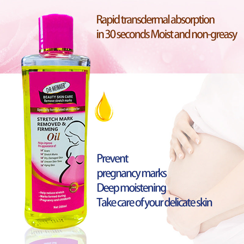 stretch mark essential oil multi-effect moisturizing pregnant oil to reduce fine lines and melanin whole body bb massage oil 200ml