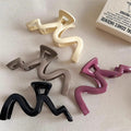 Large wavy elegant gripper eleganceclassy sense of the back of the head hair clip hair accessories hair gripper hair clip headwear