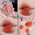 Gege bear velvet mist cream lip clay - matte, non-drying, everyday nude look, brightening lip glaze