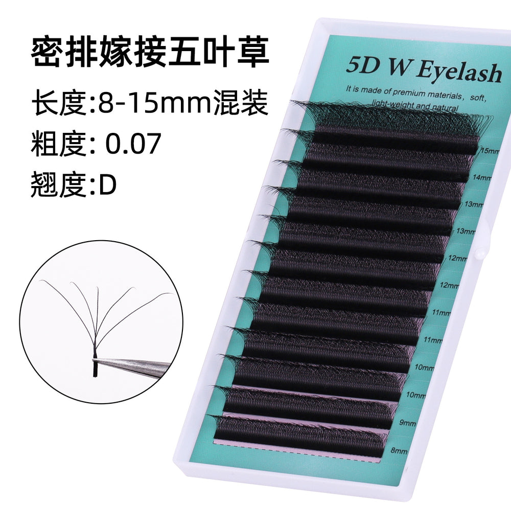 Planting and grafting dense eyelashes, super soft 0.07yy single root 6d non-scattering root, one second blooming, beauty eyelashes, exclusive for beauty