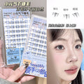 Gege bear inverted glue-free lower eyelashes, little wild cat natureartificial single cluster segmented grafted fake eyelashes