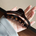 Frenchretrocut out clip large imitation acetic acid hair clip fashion back head hair shark clip hairpin headwear