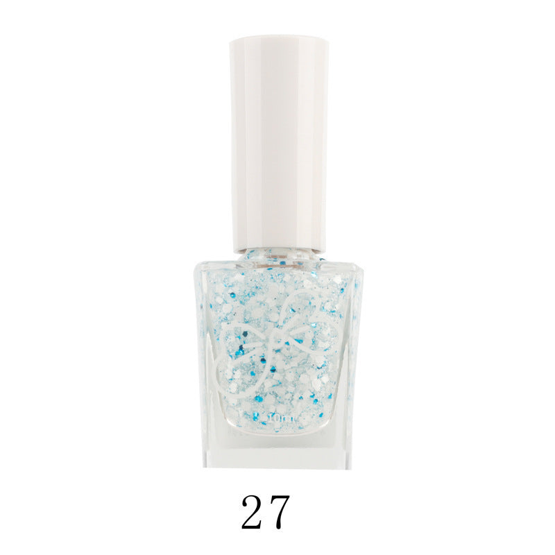 Fall and winter new color nail polish whitening oily non-peelable long-lasting nude black white nail polish wholesale