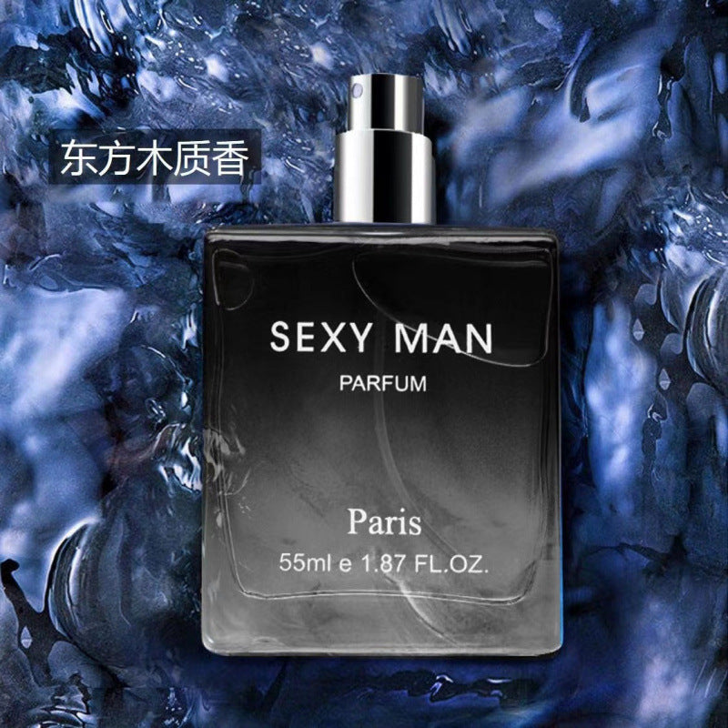 Long-lasting men's fragrance, light and fresh, masculine cologne with marine notes, azure blue, sporty, vietnamese perfume wholesale