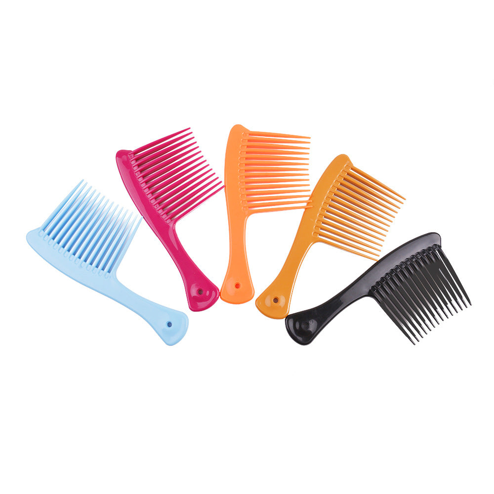 Wholesale axe comb hairdressing comb wide tooth wide tooth smooth hair comb no knot hairdressing tool comb large tooth comb