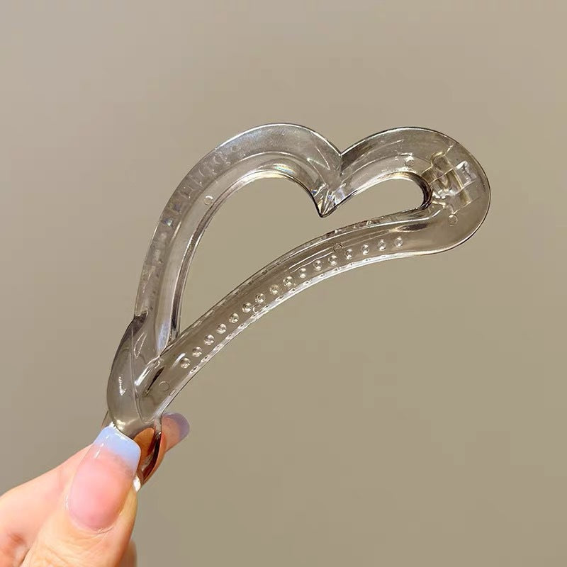 Banana clip vertical clip high ponytail clip for women korean medium non-slip hair clip hairpin popularelegant gripper hair accessories