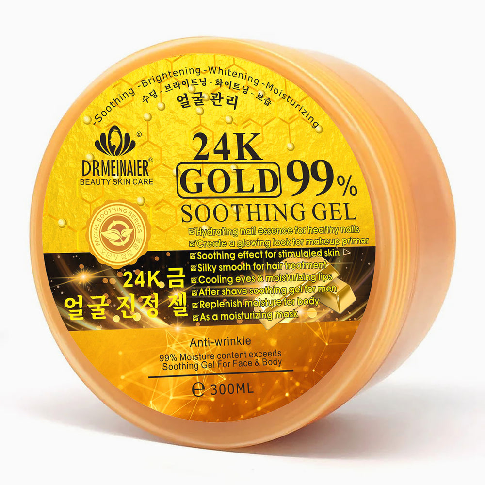 exclusive supply, hydrating, moisturizing, anti-wrinkle, 24k gold soothing facial and body gel, amazon supply