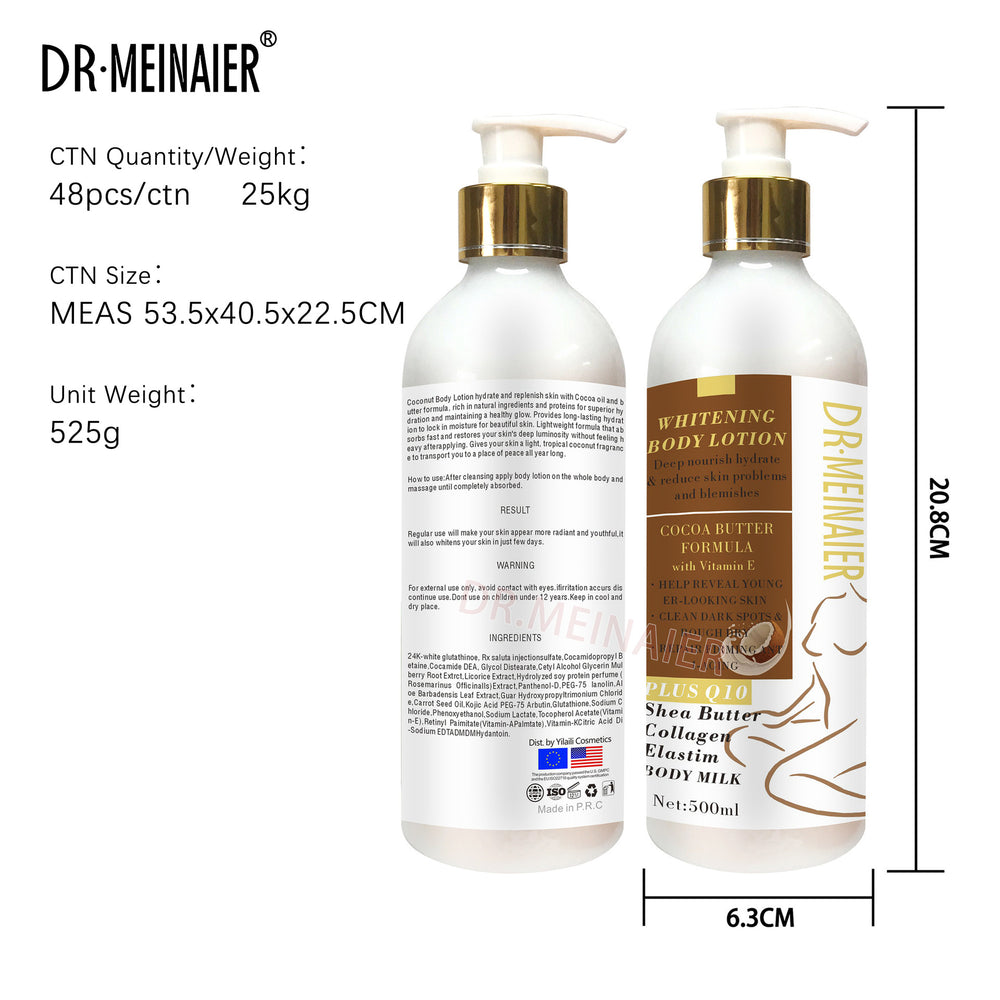 body lotion carrot milk body massage milk moisturizing lotion moisturizing skin lotion 500ml wholesale
