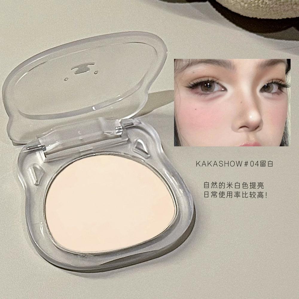 Kakashow matte highlighter powder facial brightening stereo shadow nose shadow oil control touch-up makeup setting powder