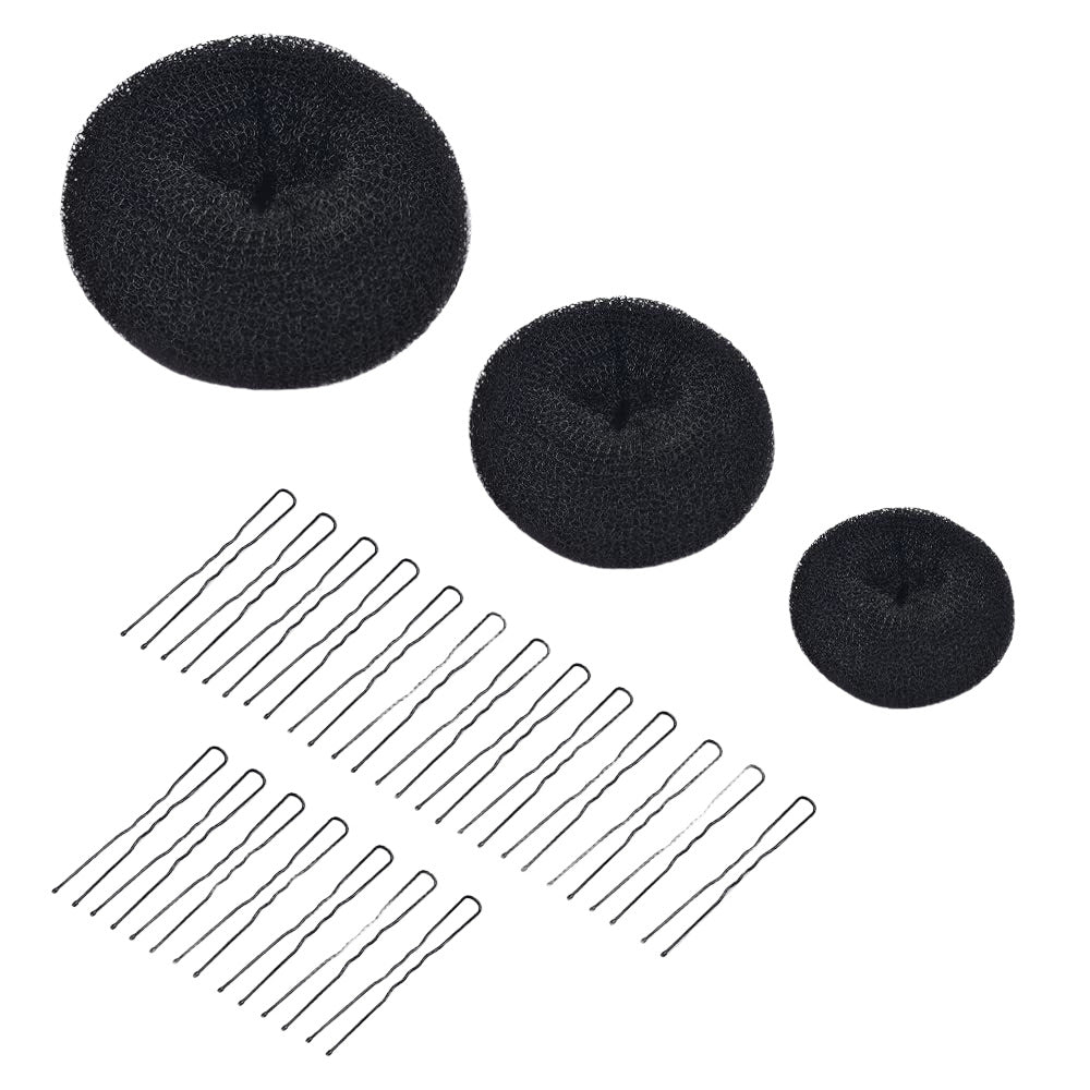 Factory direct sales opp ball head styling hair set donut does not hurt hair fluffy hair curler to tie hair