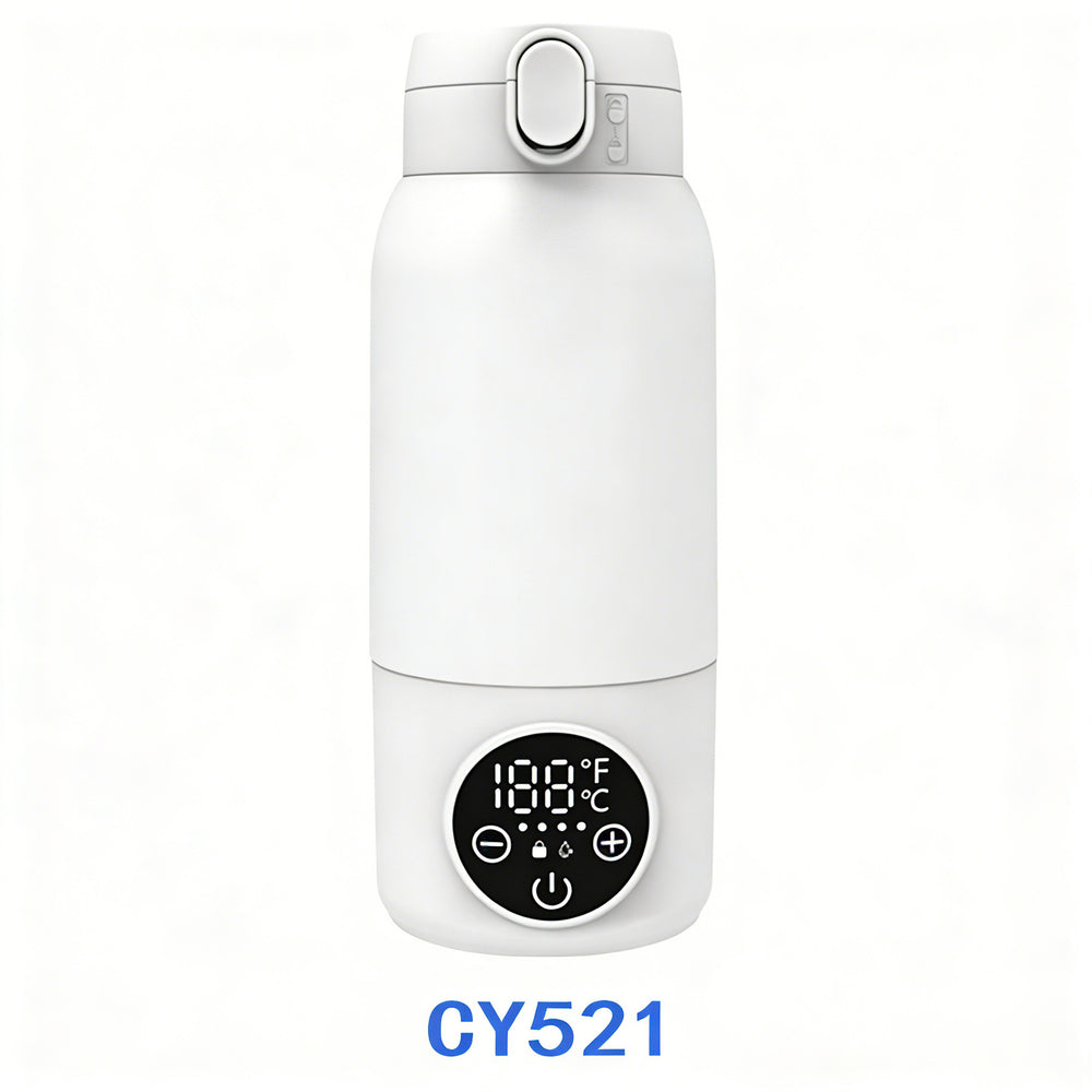Tiktok hot-selling cross-border wireless thermostatic baby bottle warmer for on-the-go formula preparation