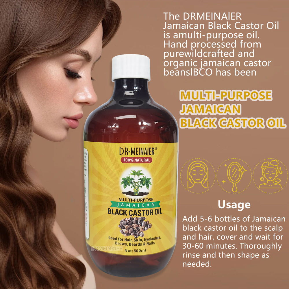 supply of castor oil essential oil for face, body, hair care, emollient massage oil, natural vegetable oil, export500ml