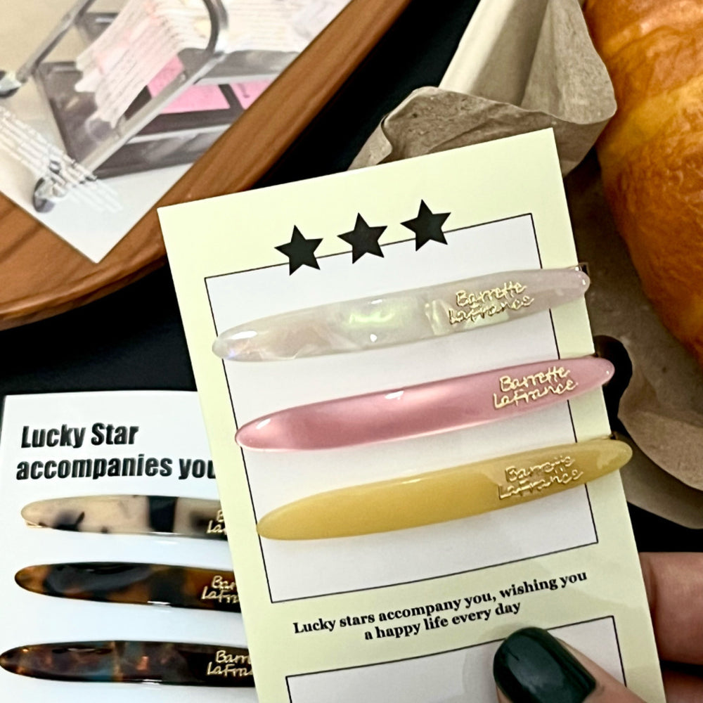 2025new arrival bangs clip classy seamless hairpin side classy one-word clip korean broken hair clip female headwear