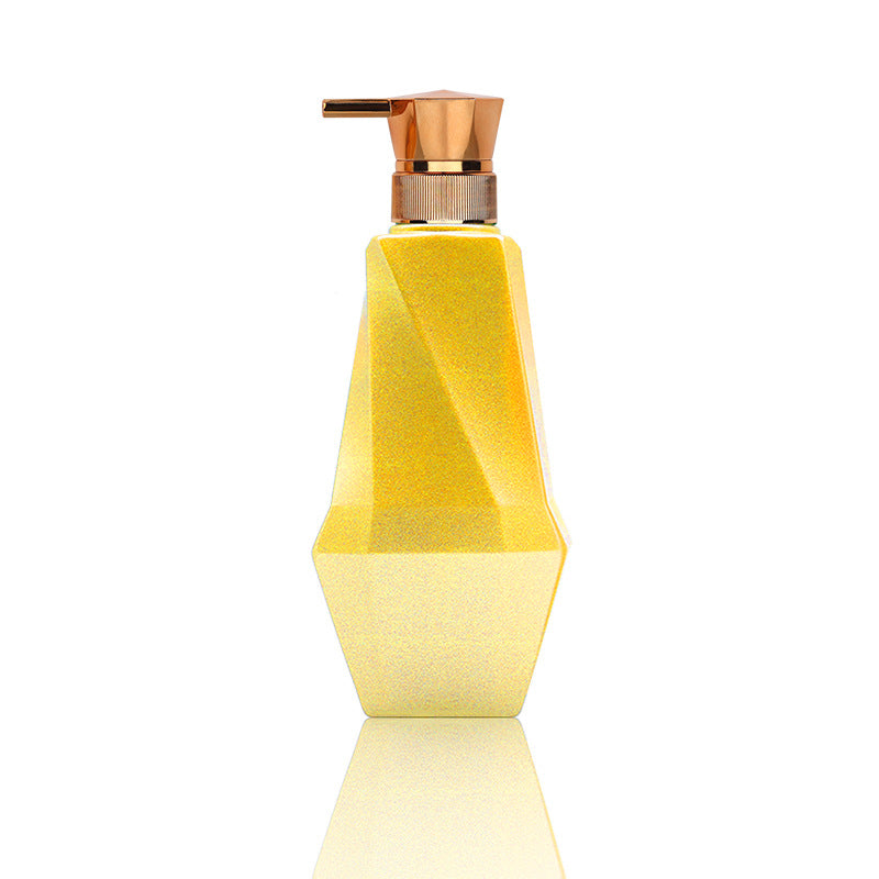 Pet 400ml refillable plastic empty bottle - premium pump bottle for liquid shampoo, conditioner, body wash, and shower gel