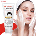 kojic acid brightening facial cleanser - hydrating, moisturizing, oil control, skin repair, deep cleansing face wash - wholesale for export