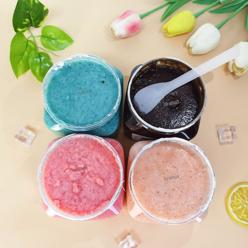 coffee ice cream scrub sugar bath salt to remove blackness, exfoliate and remove chicken skin, whole body bath salt scrub export