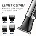 Men's multifunctional shaver body hair nose hair trimmer electric razor washable hair clipper grooming kit