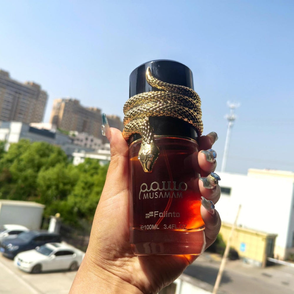 best selling musa man snake mystery high-end 100ml dubai arabian perfume export snake statue perfume