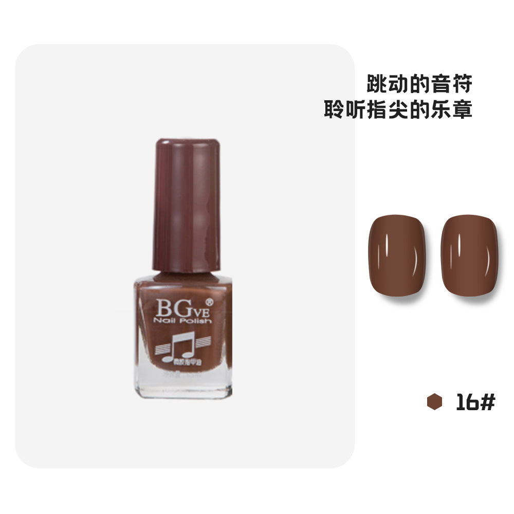 Long-lasting, oil-based, no-bake, peel-free nail polish. vibrant, small-batch nail polish for students. small bottle nail polish, 6.5ml