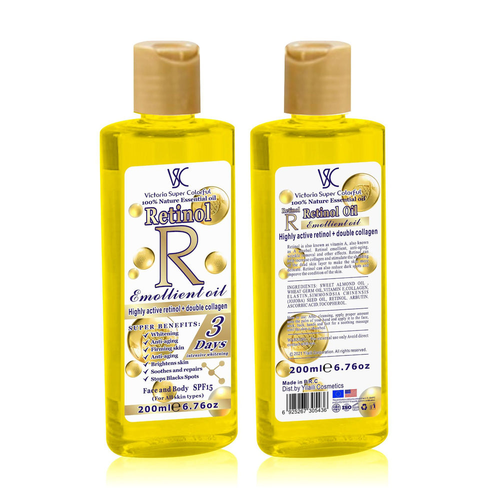 retinol essential oil facial moisturizing oil body massage oil moroccan argan oil hair care oil wholesale