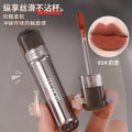 Wodwod silk mist long-lasting color-locking lip glaze - matte, waterproof, smudge-proof, everyday brightening lipstick