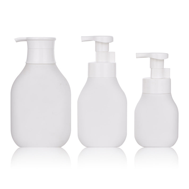 Pe mousse bottle lotion plastic bottle 300/500ml foam bottle baby foam hand soap bottle facial cleanser