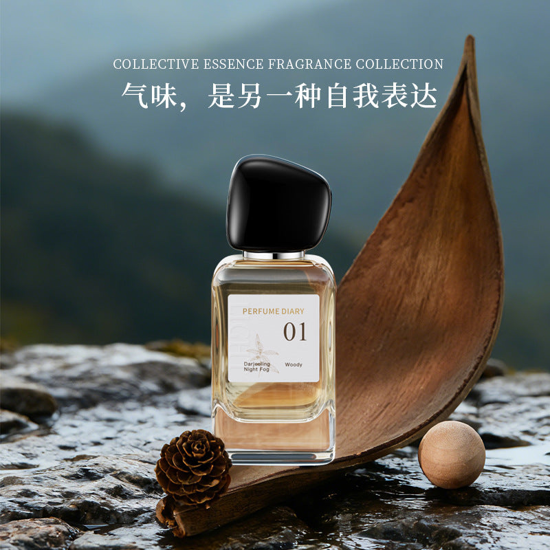Perfume diary darjeeling night mist women's perfume fruity floral woody long-lasting nature fresh light fragrance