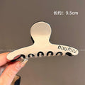 Japanese and korean classy acetate hair clip for women, large classy hair clip, back of head hair clip, headwear shark clip