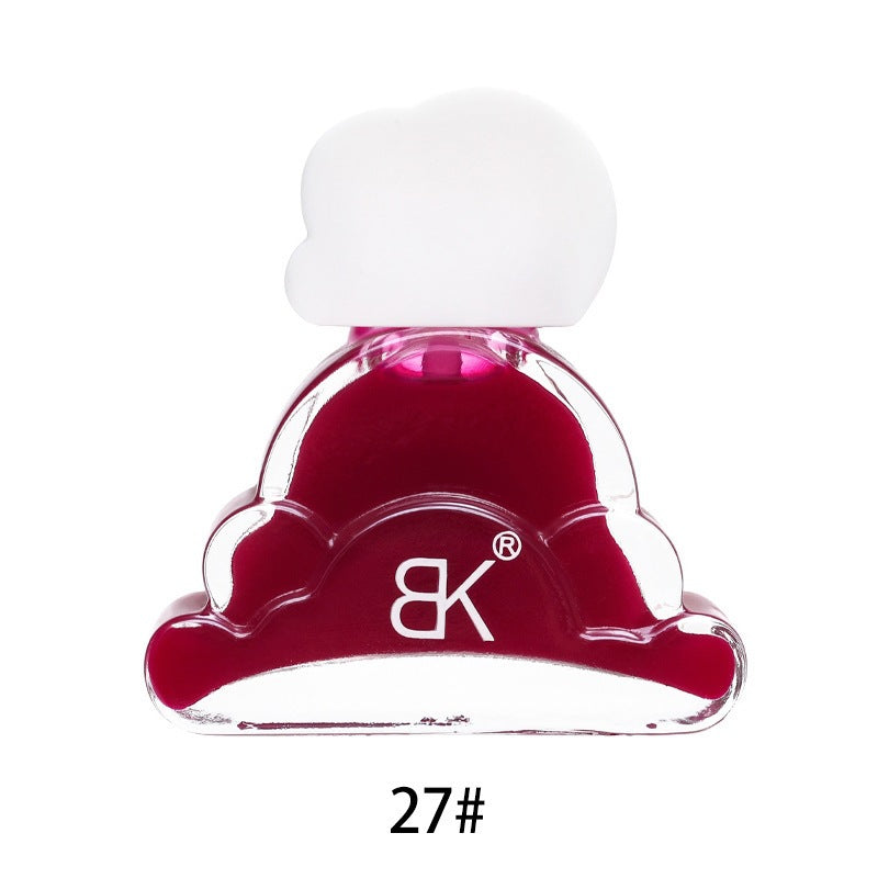 New oil-based nail polish, no baking required, non-peelable, quick-drying, solid color red, non-peelable, whitening summer nail polish