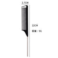 Hair comb sectioning highlight pointed tail steel needle comb tony cover hairdresser hair comb colorful wig comb wholesale
