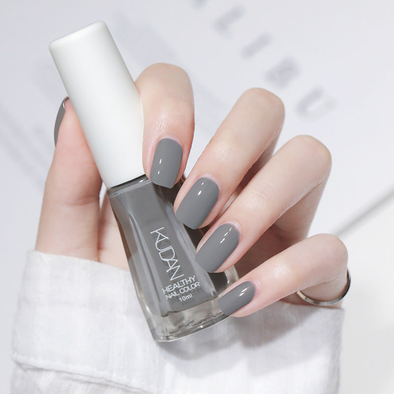 Kudan pure english cross-border special water-based nail polish no baking long-lasting quick-drying peelable 10ml polish