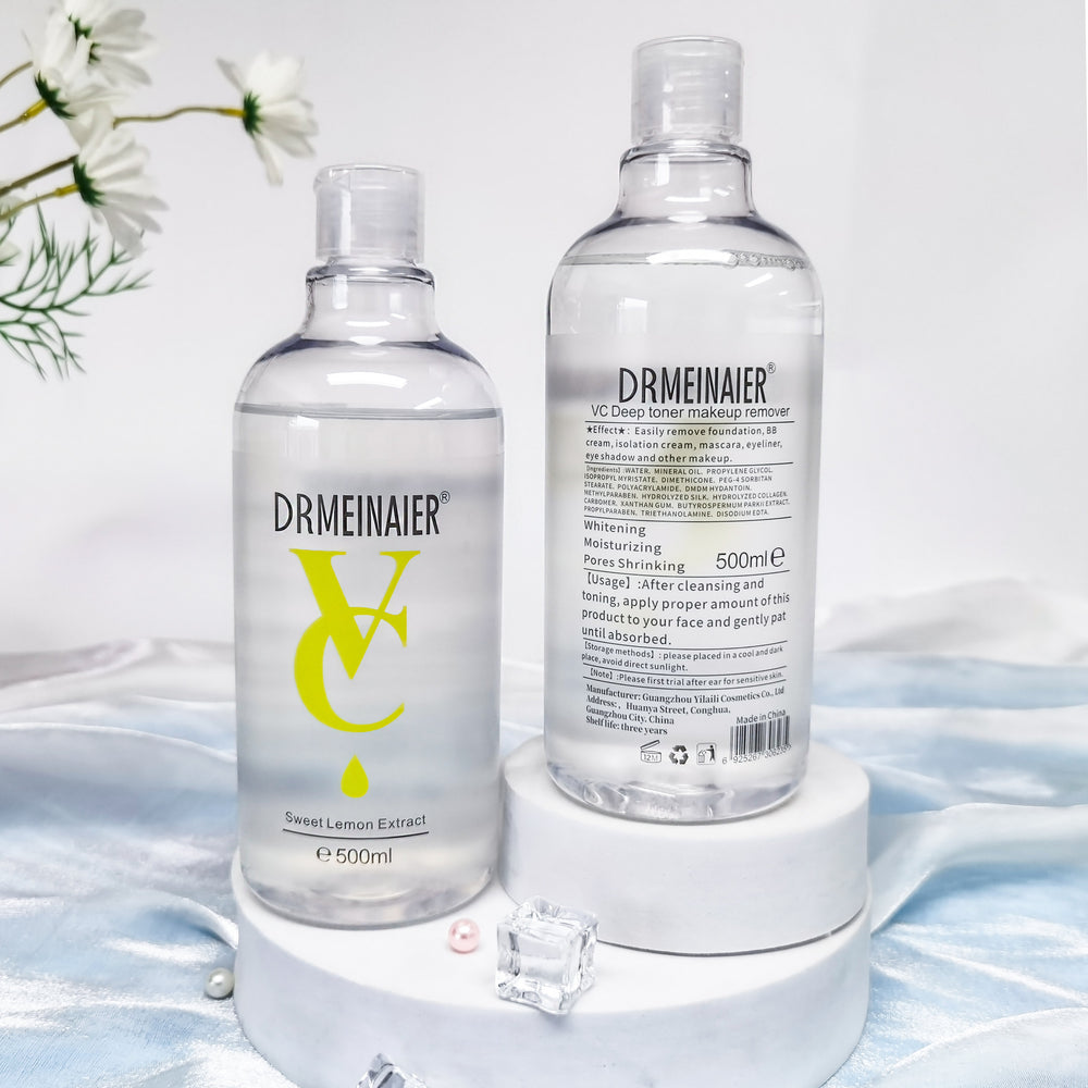 vc grapefruit makeup remover, gentle cleansing, no-rinse eye and lip gentle makeup remover oil, manufacturer wholesale price 500ml