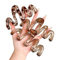 Jelly color wave gripper, back of head hair gripper, hair clip, shark clip, 2024new arrival summer hairpin headwear