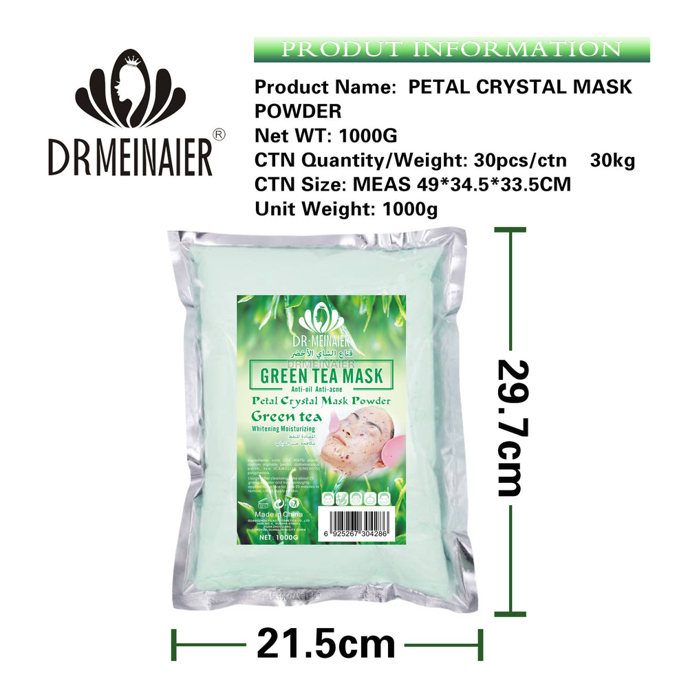 brightening crystal petal soft mask powder - hydrating, revitalizing, and skin-softening mask powder - wholesale for export, amazon