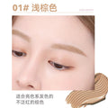 Novo soft mist setting ultra-fine eyebrow tint - korean style light brown, natural, defined brows, waterproof, sweat-proof, smudge-proof
