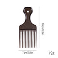 Retro oil head comb fashion oil head comb colorful oil head comb salon hair styling comb tool printed logo