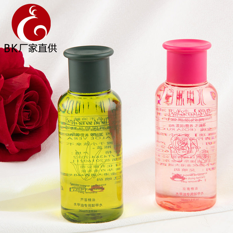 Nail supplies: large-capacity, gentle nail polish remover - cleans without damaging nails, removes polish quickly and easily