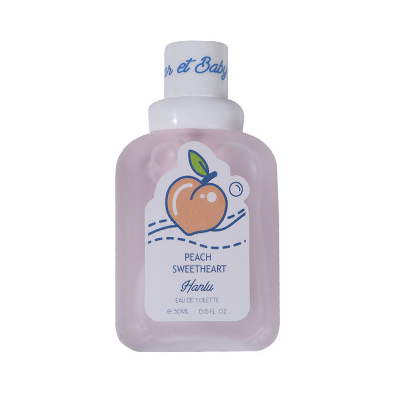 Hanlu cute bear series perfume - long-lasting, fresh, light floral, fruity, and milky scent - niche women's perfume