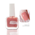 Nail polish manicure shop no-bake quick-drying long-lasting non-tearable fall and winter water-based non-peelable transparent nude nail polish