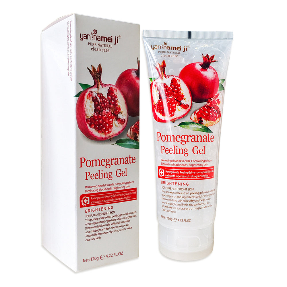 red pomegranate exfoliating gel 120g tomato exfoliating gel eraser gentle cleaning foreign trade wholesale