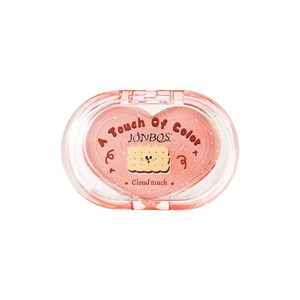 Jonbos cookie mood blush low saturation nude korean pure desire style female student pseudo plain rouge