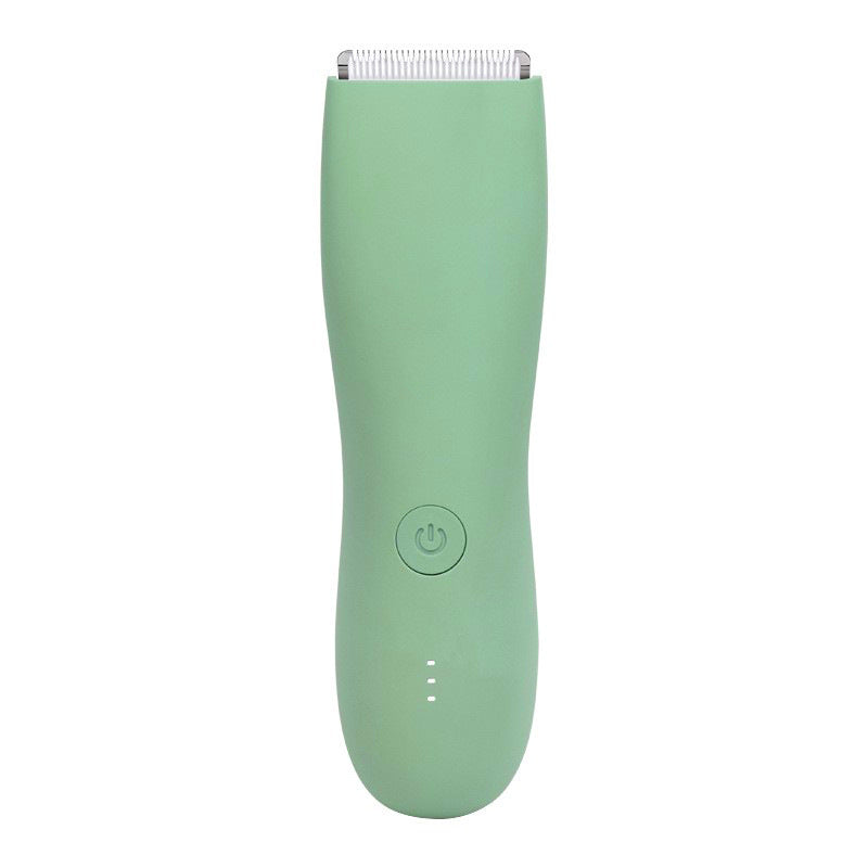 Electric men's private parts shaver, full body washable pubic hair trimmer, temu body hair shaver