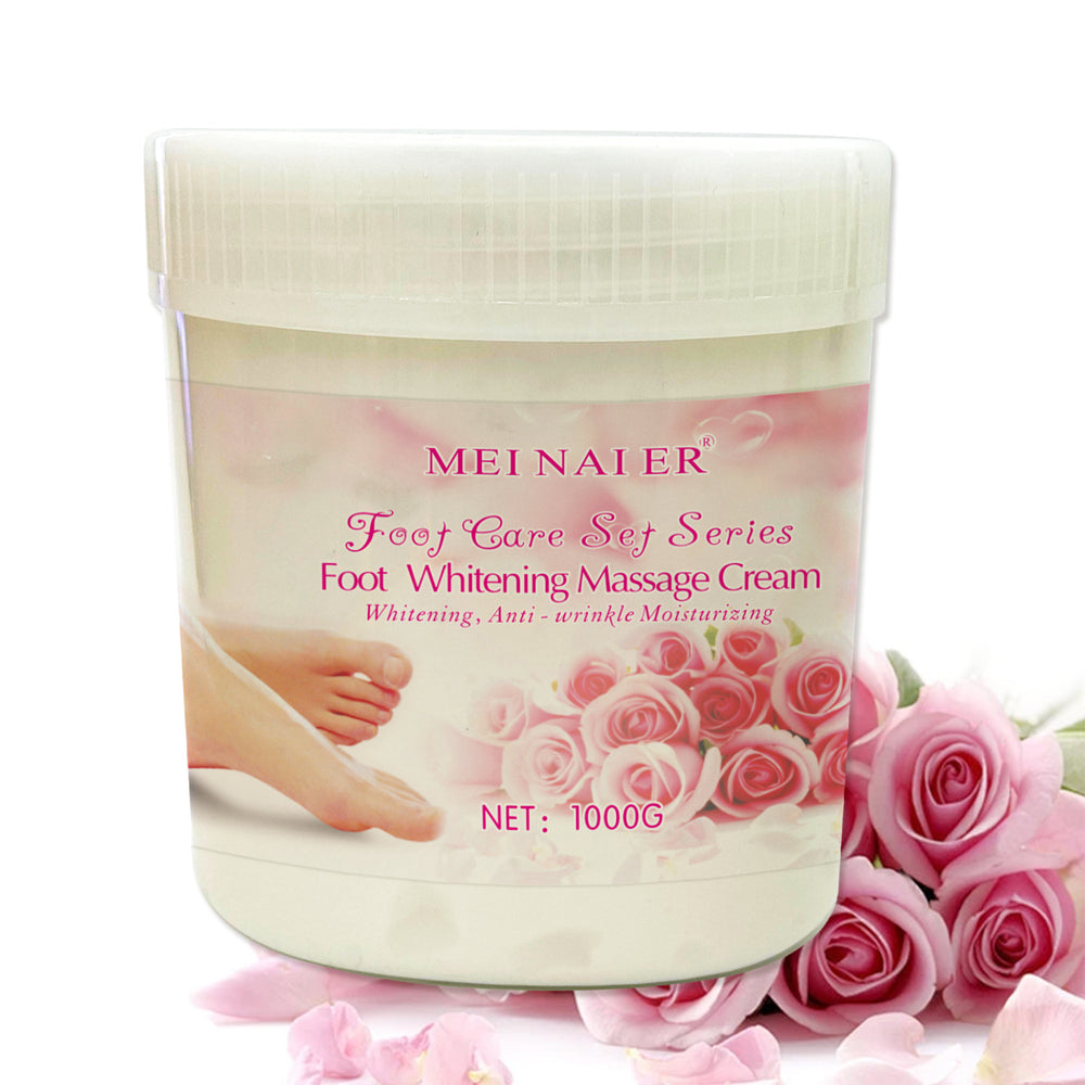 rose foot massage cream - deep cleansing, exfoliating, moisturizing, nourishing massage cream & foot mask - factory wholesale