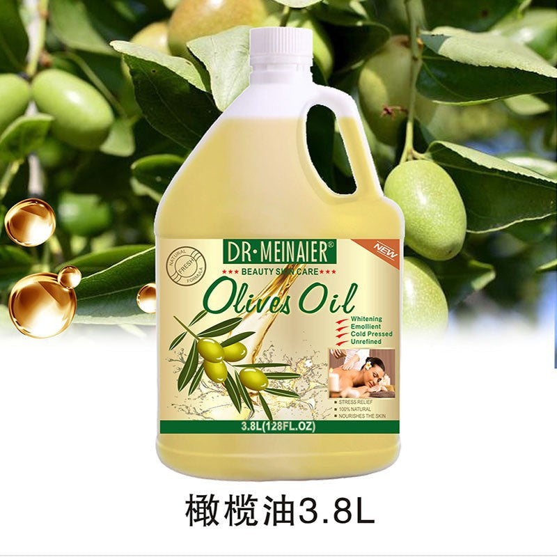 Export large bucket aromatic whitening and moisturizing oil for face and body moisturizing essential oil coconut rose argan oil brightening skin
