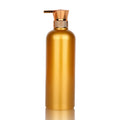 Round shoulder 750ml plastic bottle blow molding press empty bottle pet refill lotion shampoo shower gel bottle