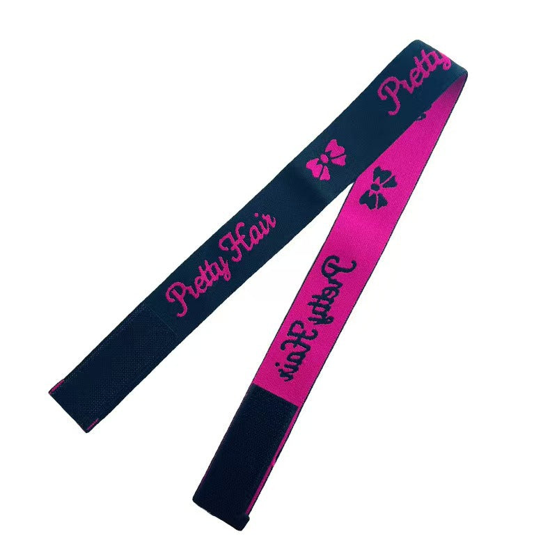 3.5cm wide wig band with headband edge fixing hairband elastic band velcro adjustable headband wig band